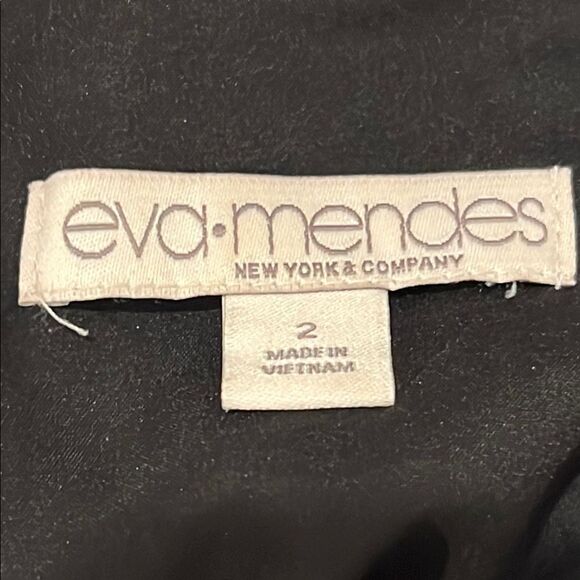 Vintage Eva.Mendes-Floral Black and Pink Dress - Picture 6 of 7